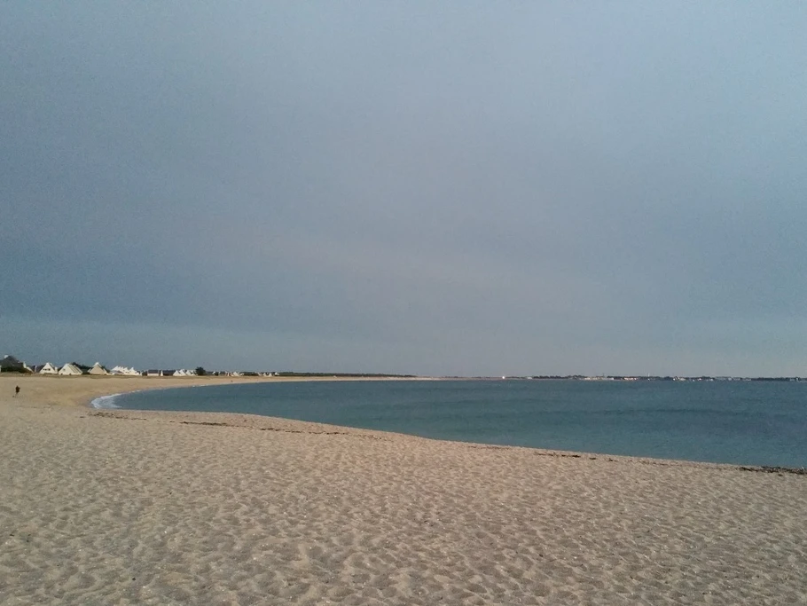 la plage dans la presqu'île guérandaise