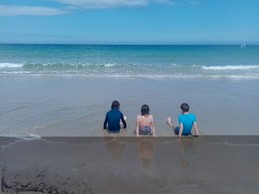Plage de sables d'or les pins