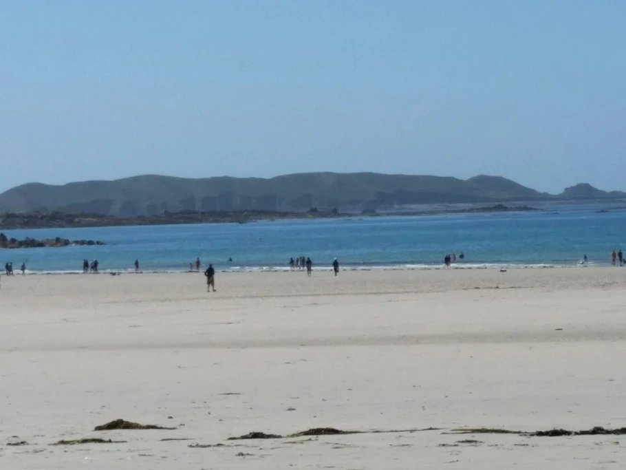 Location "Île verte" dans la maison de Marilou en plein coeur de ville (Côtes d'Armor, Bretagne) - Plage de Trestel - Trévou-Tréguignec