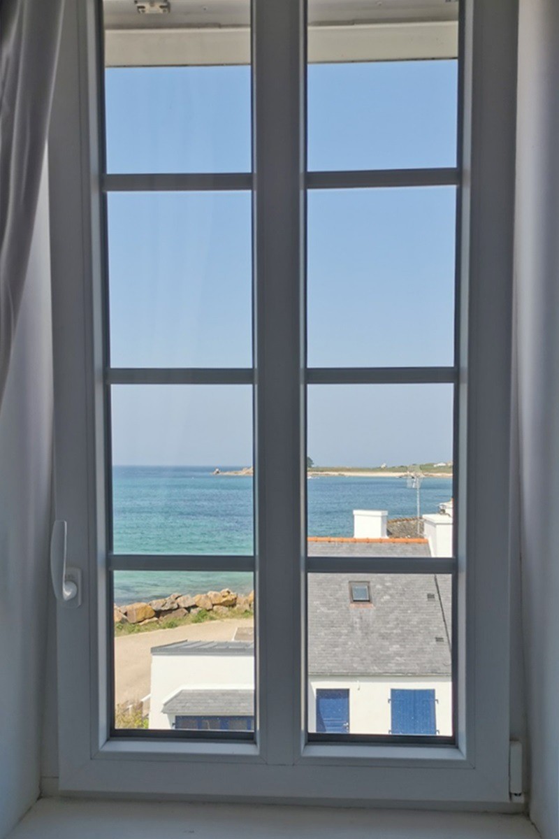 Vue des 4 chambres de la maison