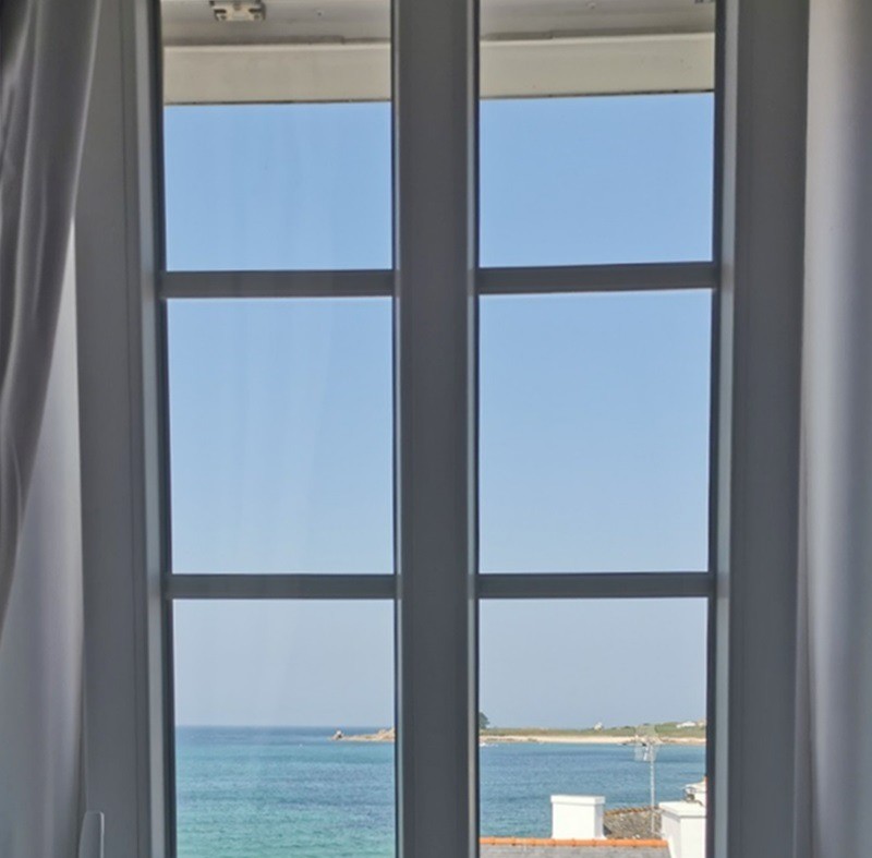 Vue des 4 chambres de la maison