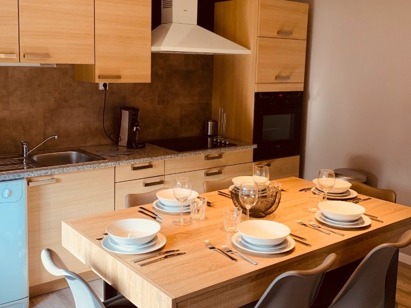 Espace repas - Gîte Le Faon