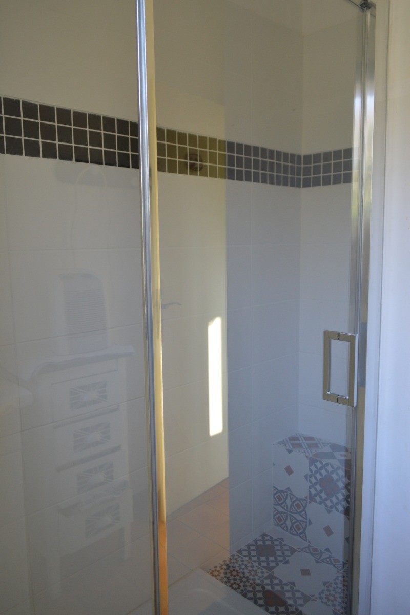 autre vue de la douche