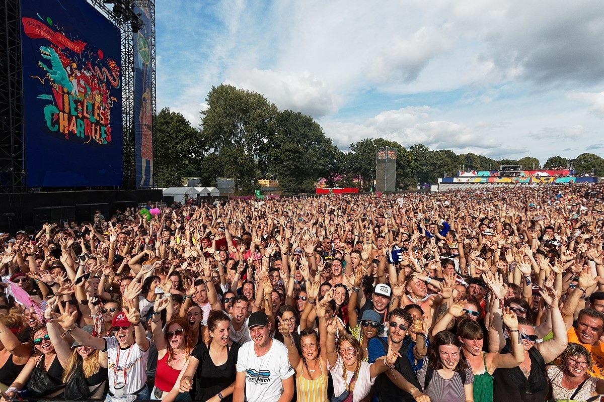 Le festival des Vieilles Charrues à Carhaix