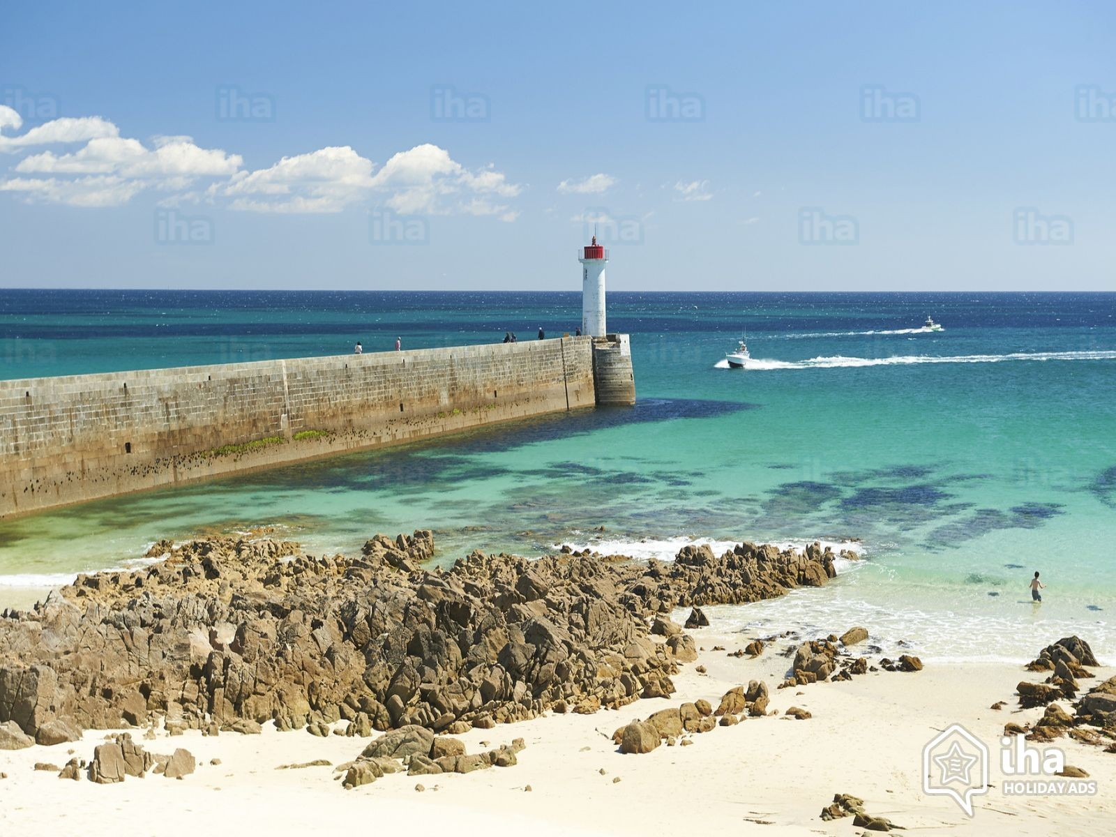 Raoulic lighthouse Audierne