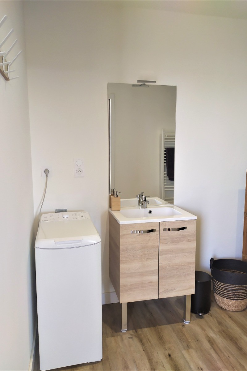 Salle de bain - lave linge
