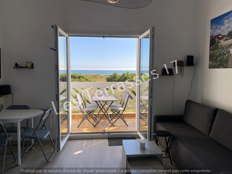Les Salines, appartement pour 2 à 5 personnes, classé 3 étoiles, vue océan, Ile d'Oléron, Charente maritime