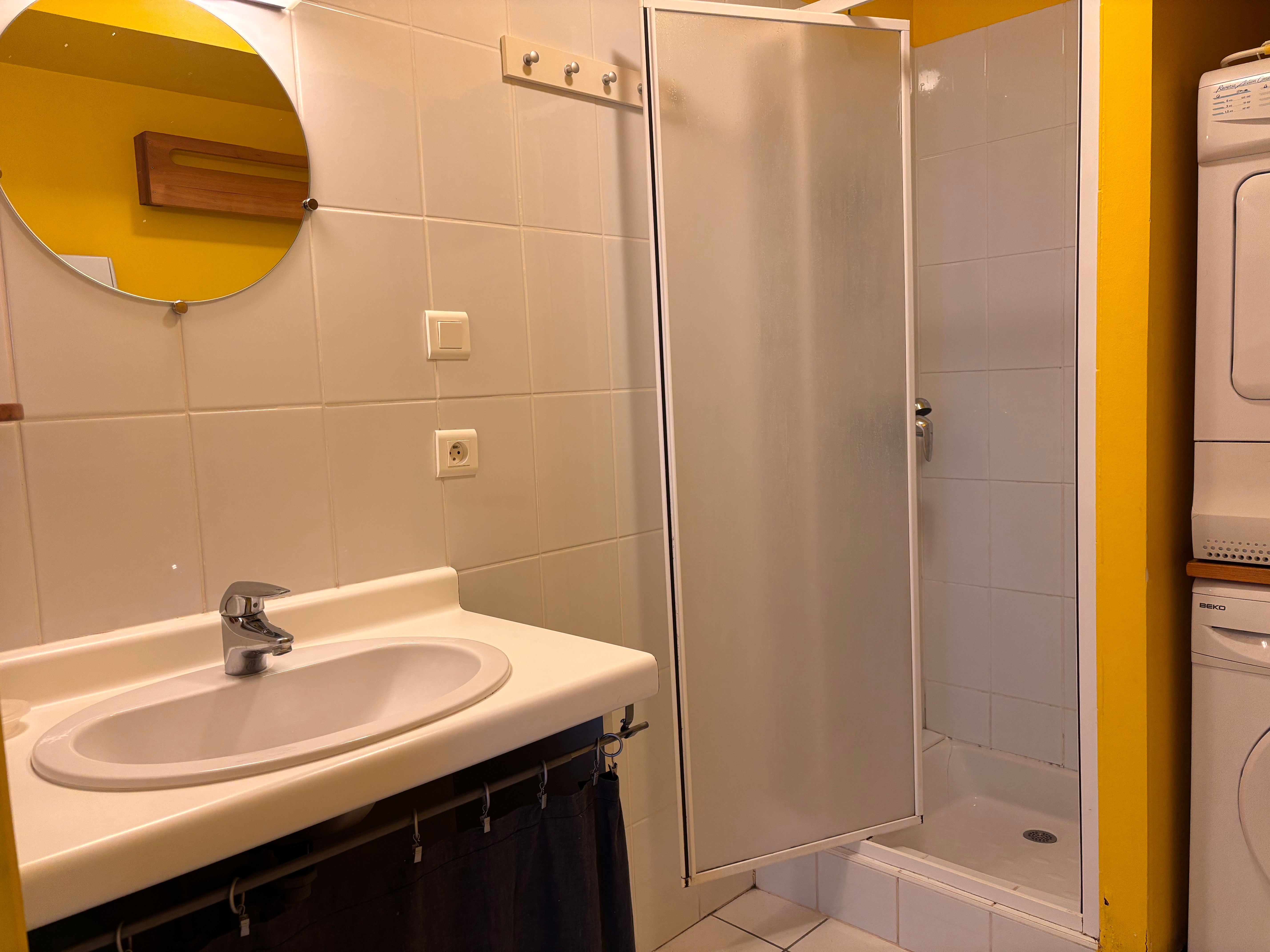 Shower room - Apartment with terrace in Gérardmer