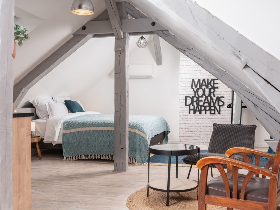 Chambre Indépendance Zen - Les glycines de Monchy