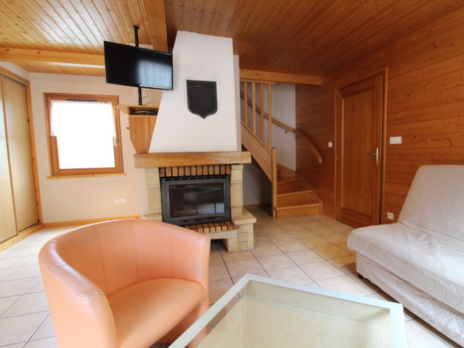 Salon/ séjour - Chalet Le Pergis à Xonrupt-Longemer