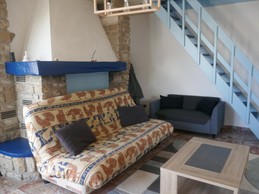 Coin salon avec un clic clac