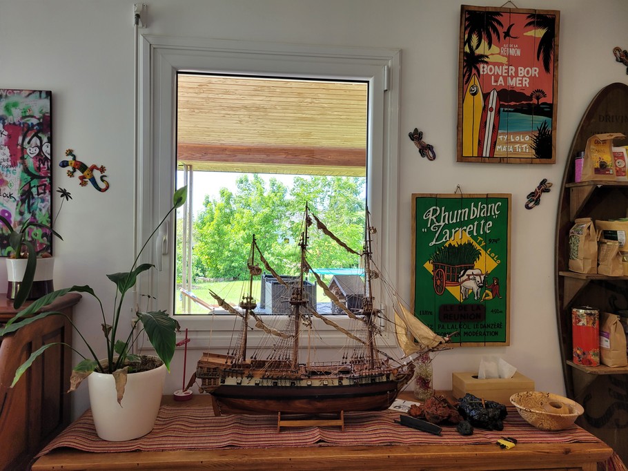 Entre cuisine et salle à manger