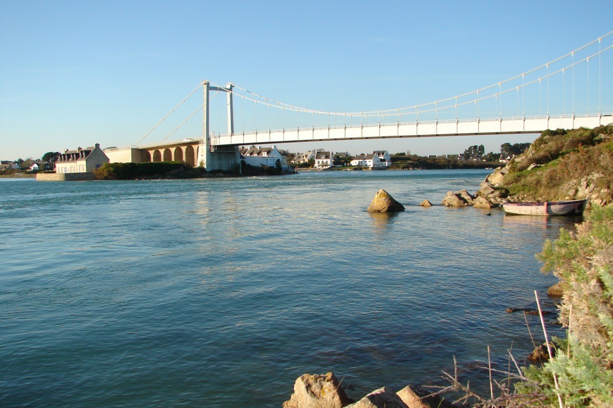 Pont Lorois entre Belz et Plouhinec