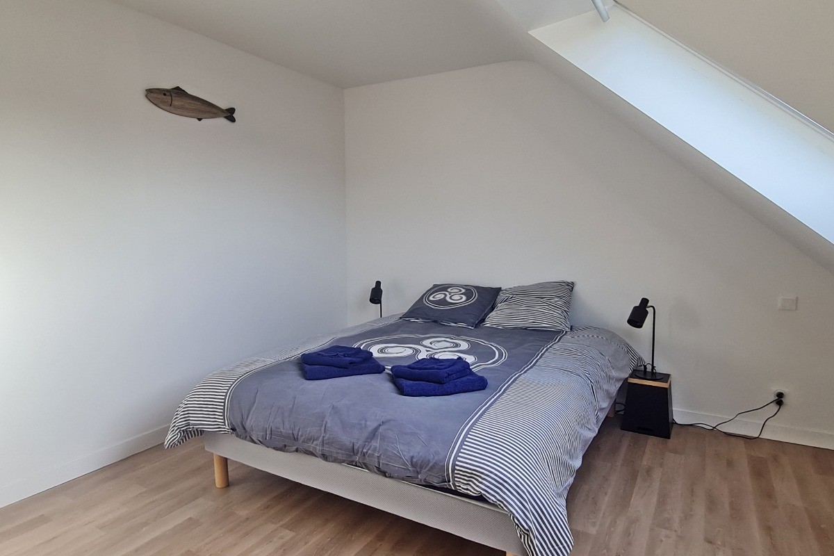 Etage: Chambre 2 avec lit 160