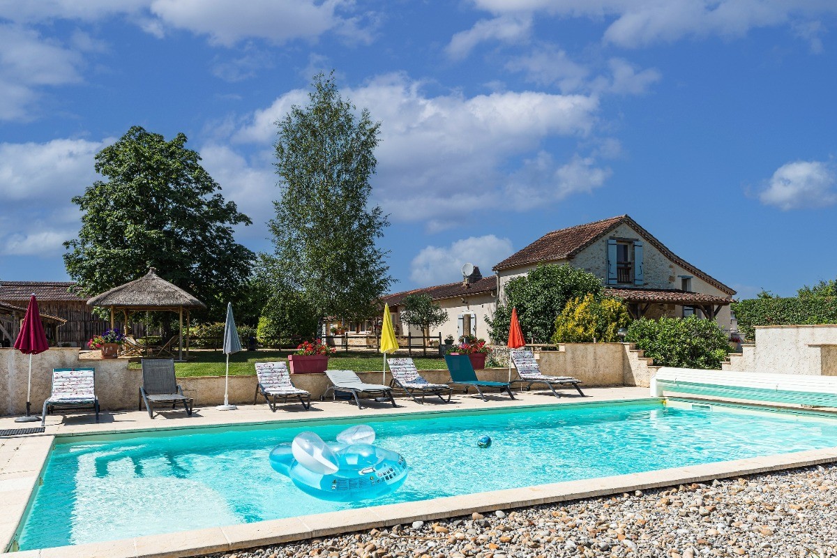 Gîte 4 personnes avec piscine et spa en Lot-et-Garonne