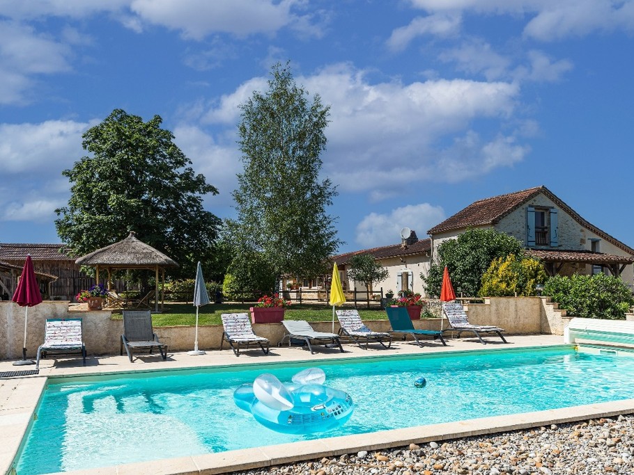 Gîte 4 personnes avec piscine et spa en Lot-et-Garonne