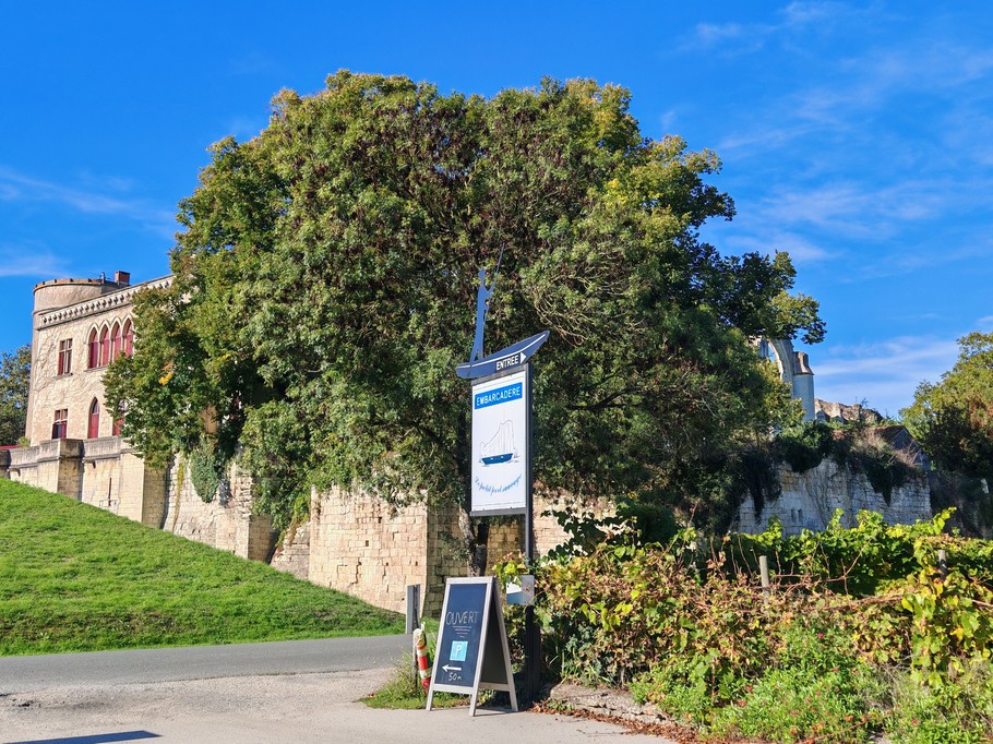 Entrée Abbaye de Maillezais