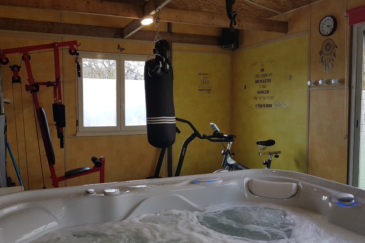 Option "Sport et Spa", les équipements de sport - Chalet Le Triskell de la Baie