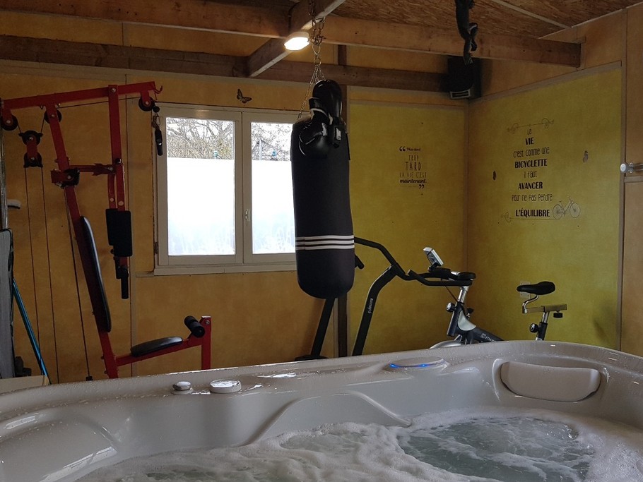 Option "Sport et Spa", les équipements de sport - Chalet Le Triskell de la Baie