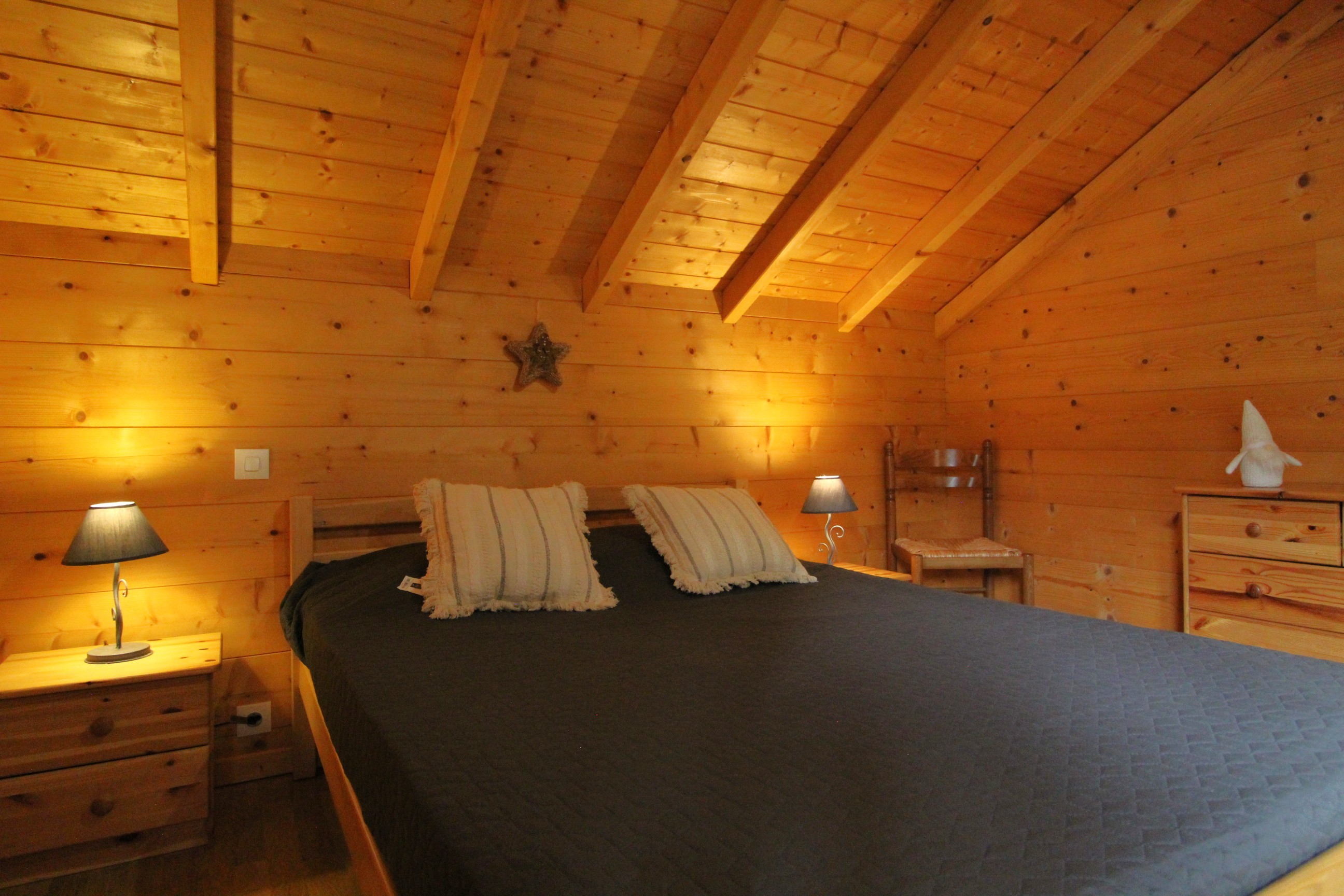 Chambre étage - Chalet Le Chazot La Bresse