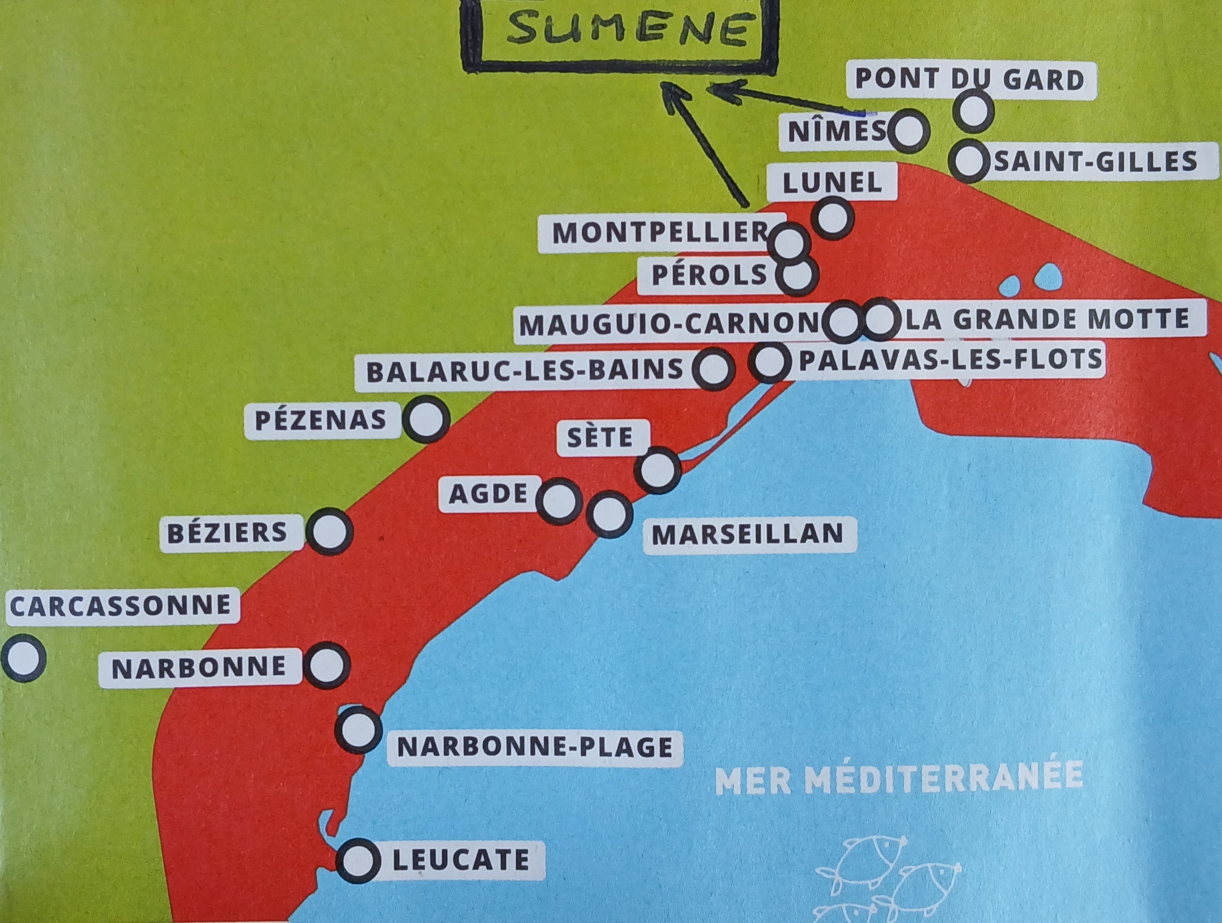 La mer à moins de 90 mn -  PALAVAS LES FLOTS -