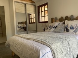 Chambre 2 avec lit de 160 (ou 2 fois 80), accès PMR