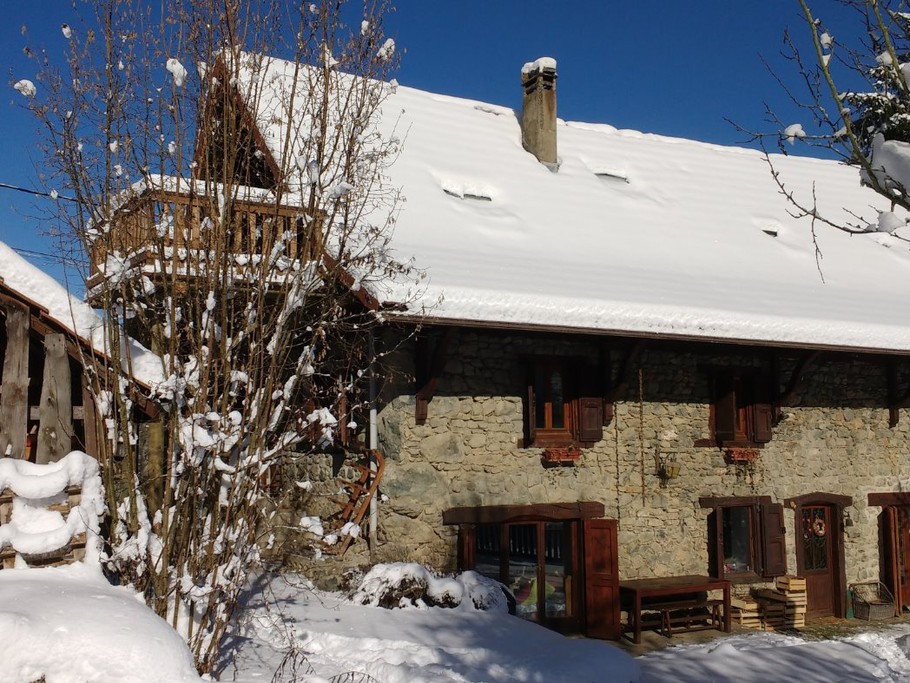 la neige est là