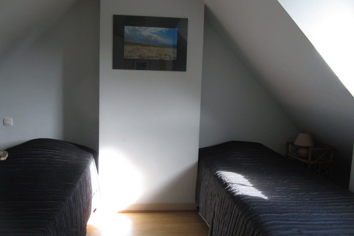 Chambre 2 lits simple
