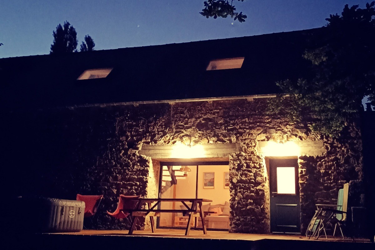 Gîte de charme avec SPA pour 4 personnes à 15 mn des plages, Plélo, Côtes d'Armor, Bretagne