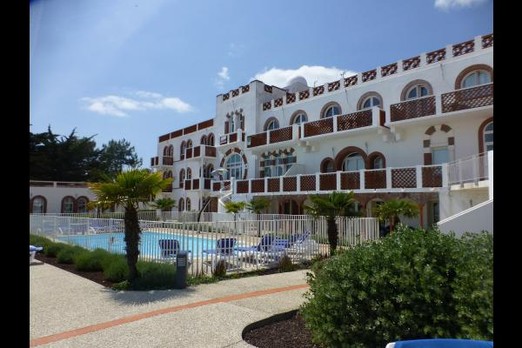 façade avant de la résidence