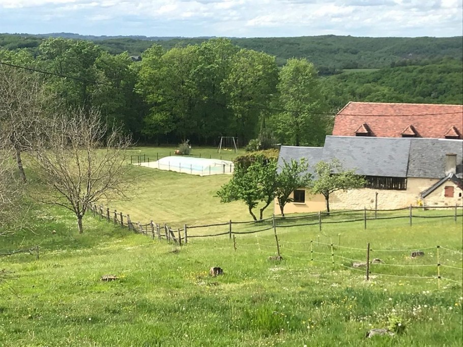 jardin et parcelle de noyers