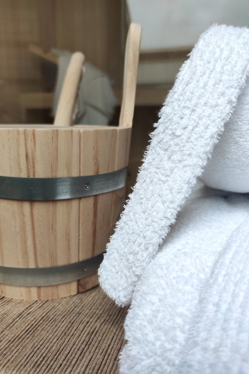 Accessoires pour le sauna privatif