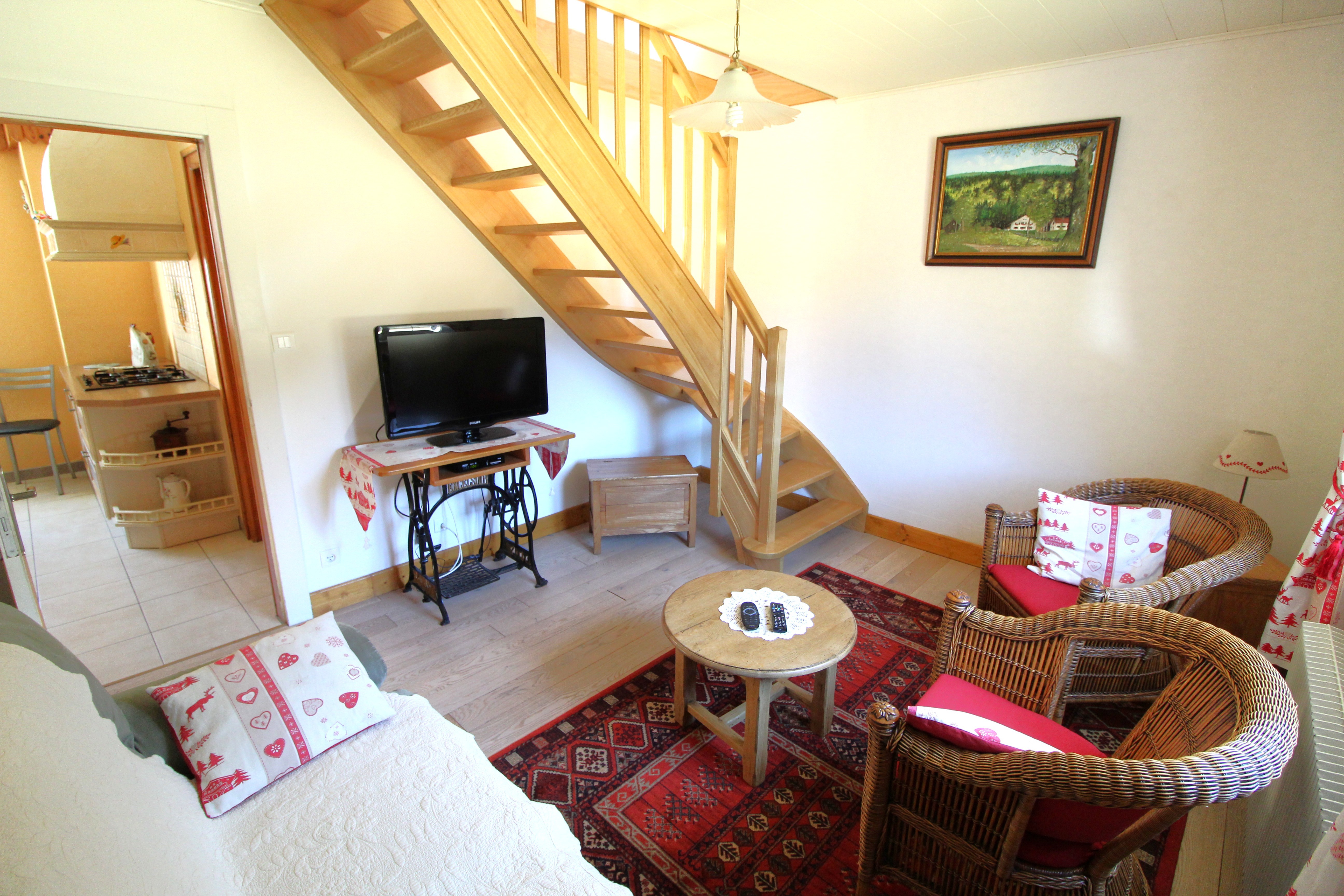 Salon - Maison au calme entre Gérardmer et La Bresse – Proche lac de Retournemer