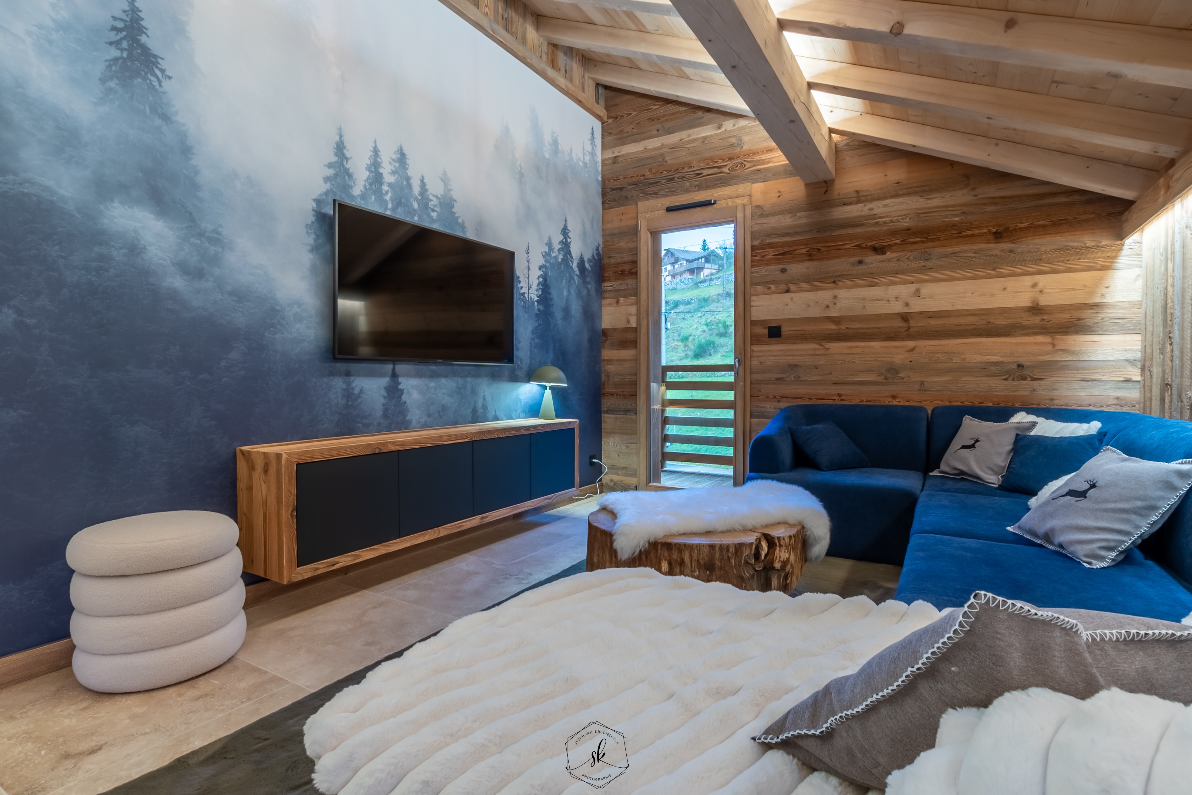 Salon/ séjour - Chalet Le Flocon de Ventron