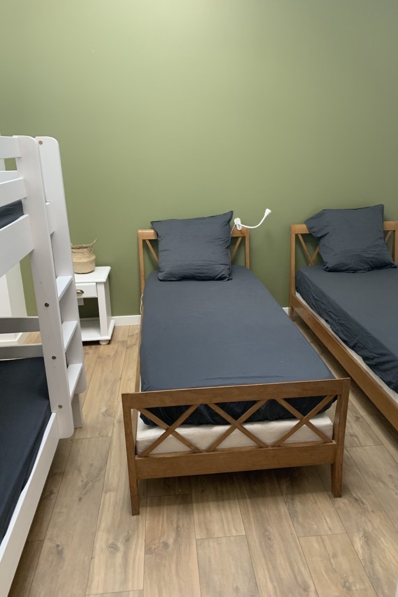 Chambre 2 lits en 90 et 2 lits en 80