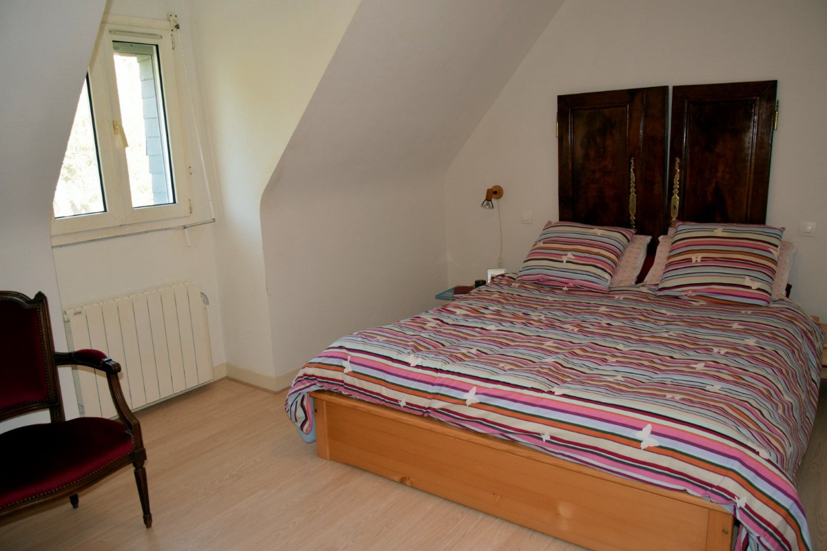 chambre parentale vue sur jardins
