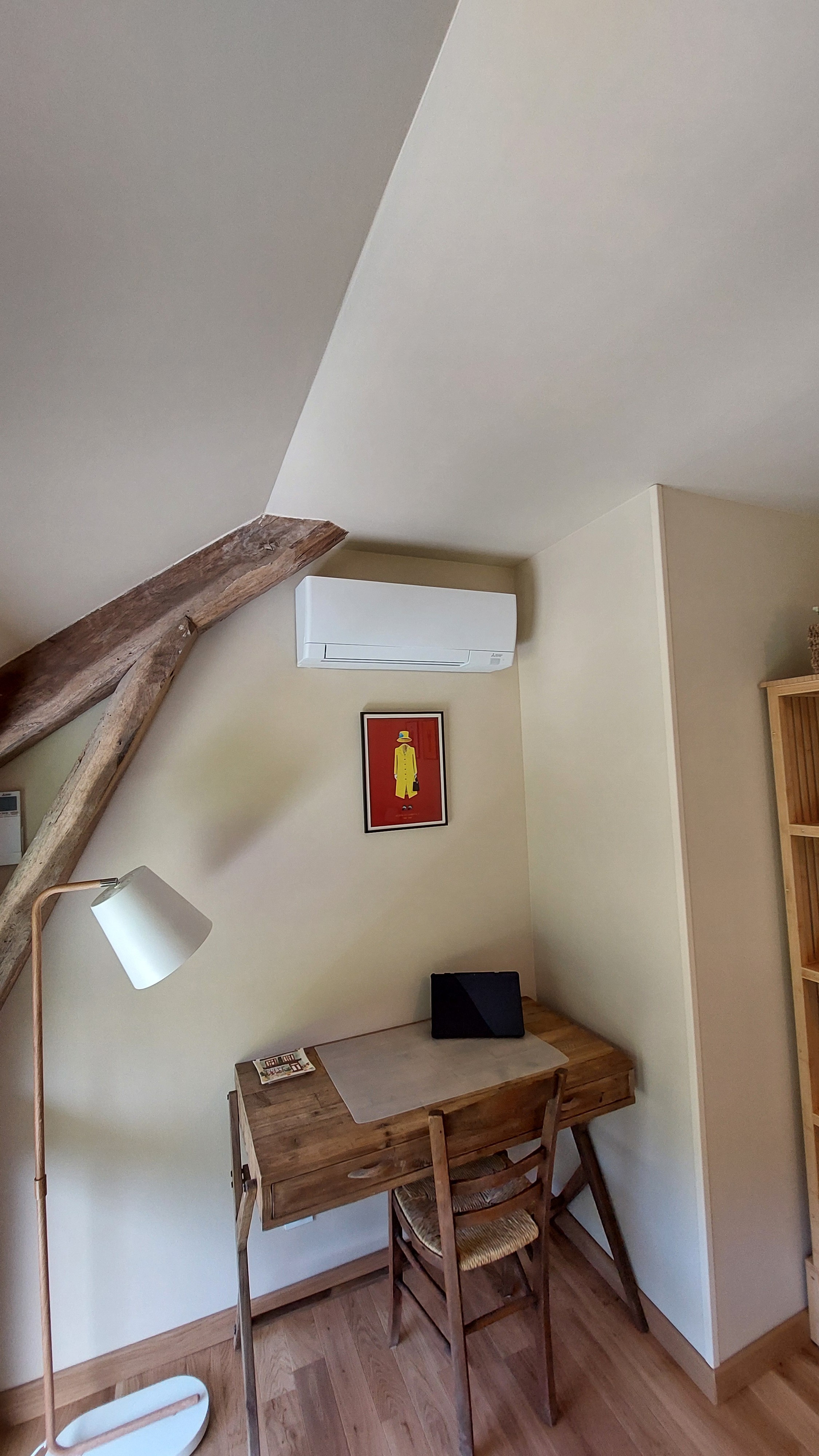 Air conditioning in the bedroom