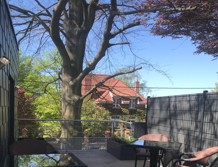 Terrasse spacieuse privative