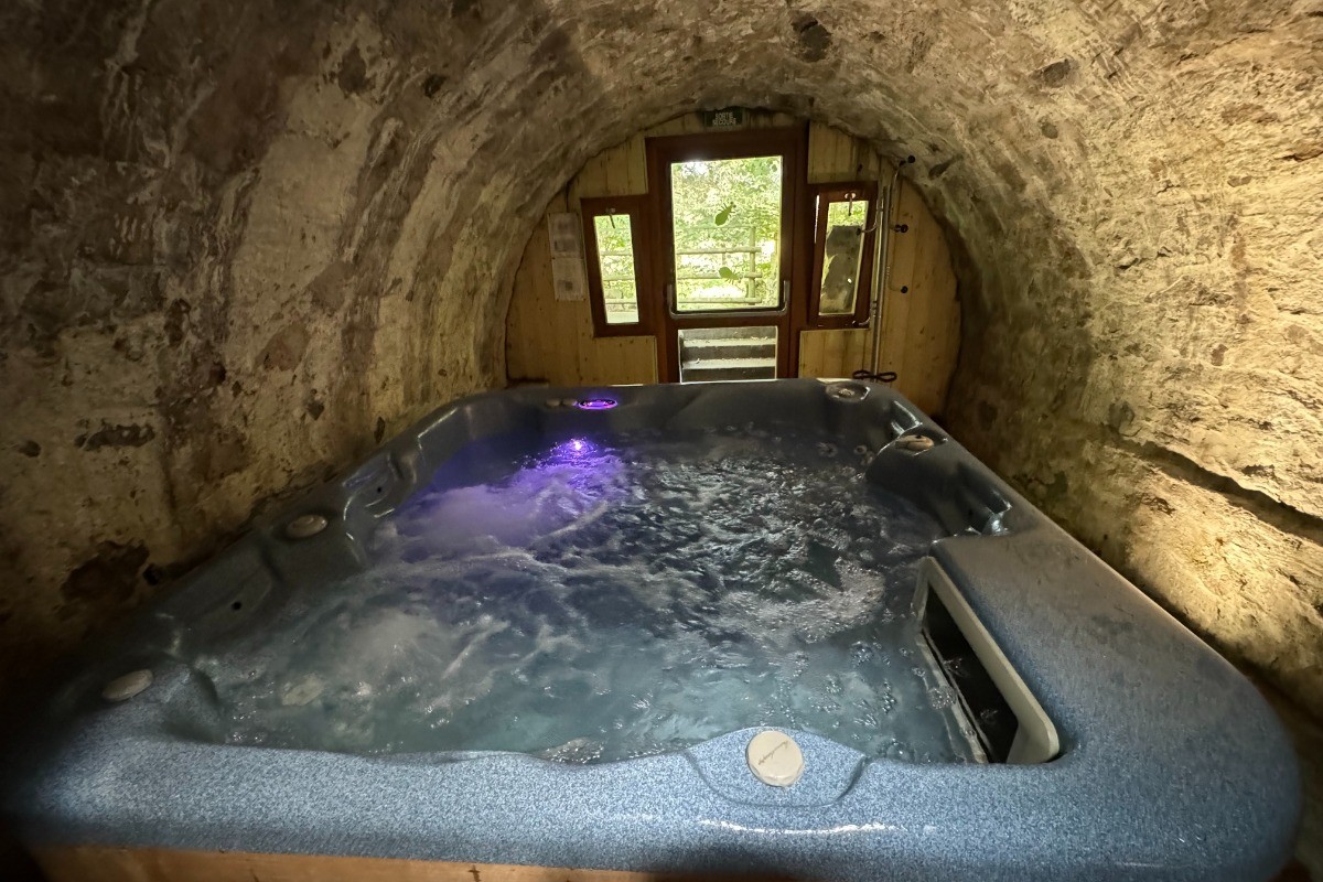 Espaces communs - jacuzzi - Gîte Perce-Neige - Domaine de la Prairie des Prés