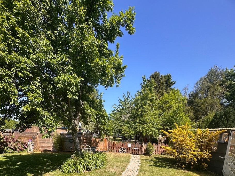 Chemin et Jardin menant au Terminusbus - Crèvecoeur le Grand - Oise - Hauts de France