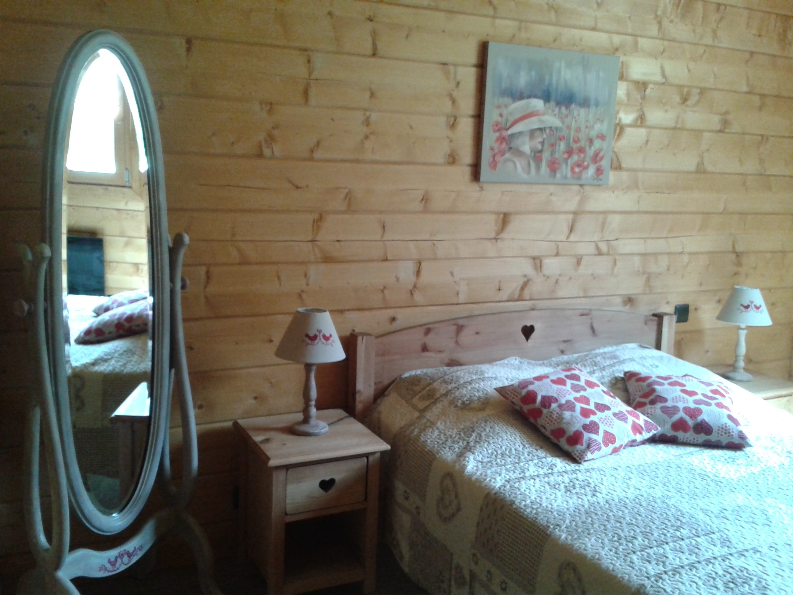 Chambre 1 RDC - Chalet Cosy Finlandais Joyce - Gérardmer