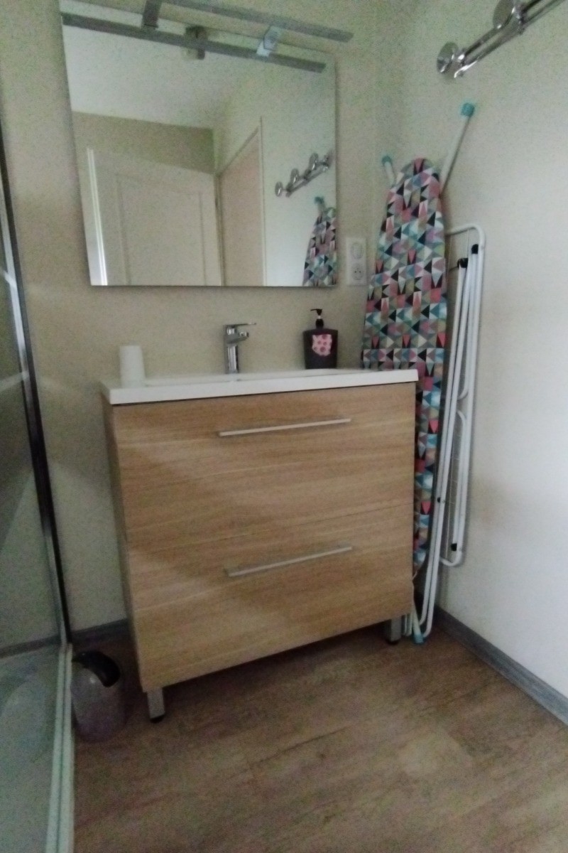 salle d'eau lavabo