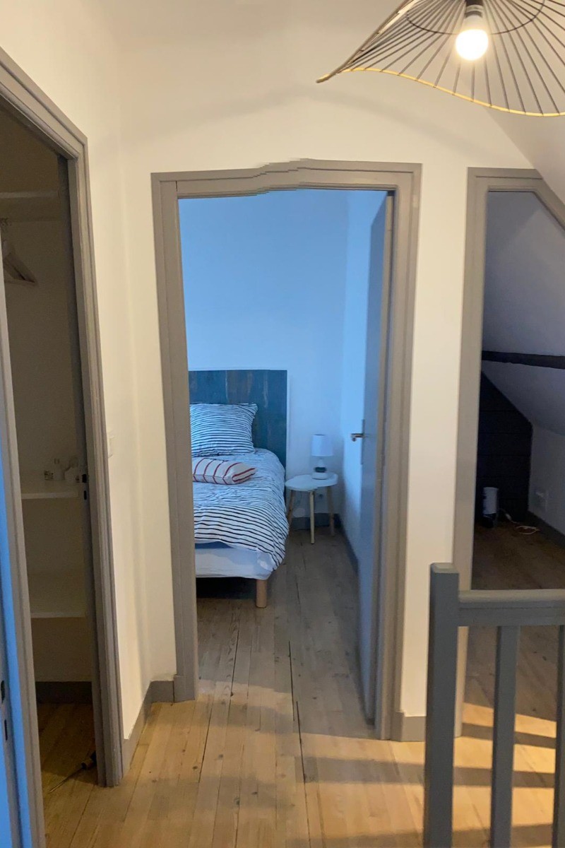 Location Clévacances, MAISON 6 PERSONNES - PERROS-GUIREC - 1 km PLAGE - COTES D'ARMOR - BRETAGNE - chambre