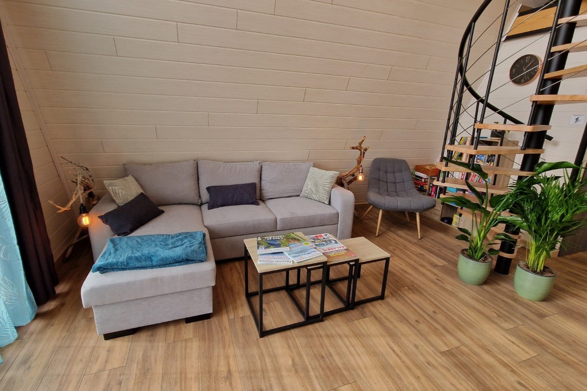Espace salon - Chalet Ecureuil