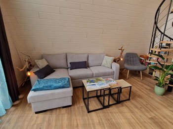 Espace salon - Chalet Ecureuil