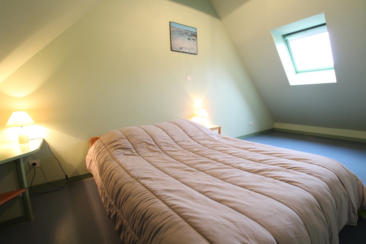 chambre double à l'étage