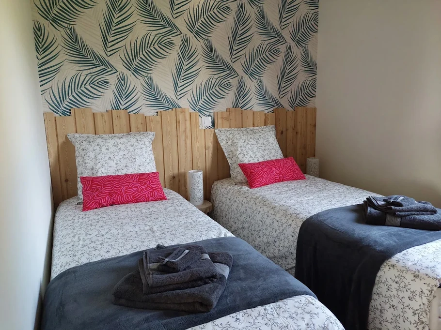 Chambre 2 lits simples