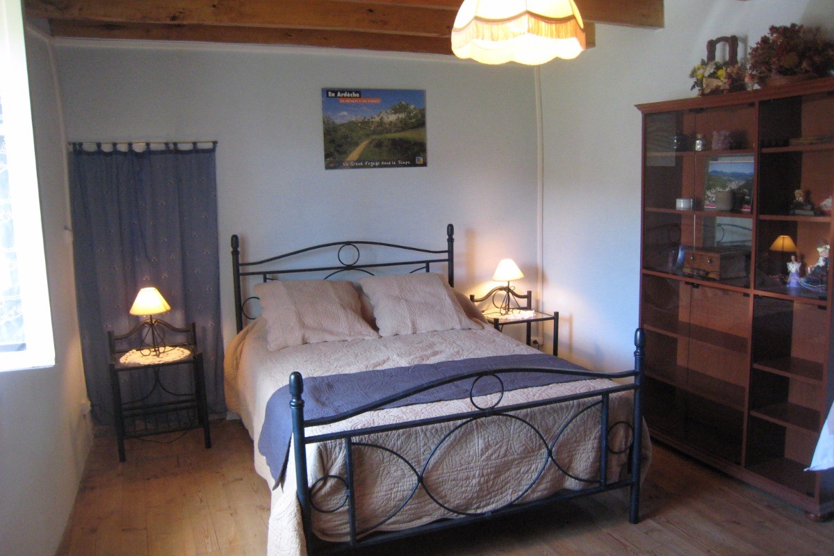 La chambre du rez de chaussée