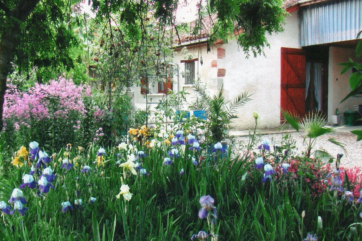 gîte vu du jardin