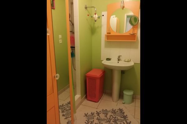 Salle d'eau et la douche